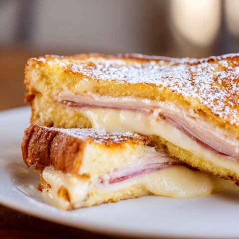 Savory Sweet Ham Cheese Sandwich
