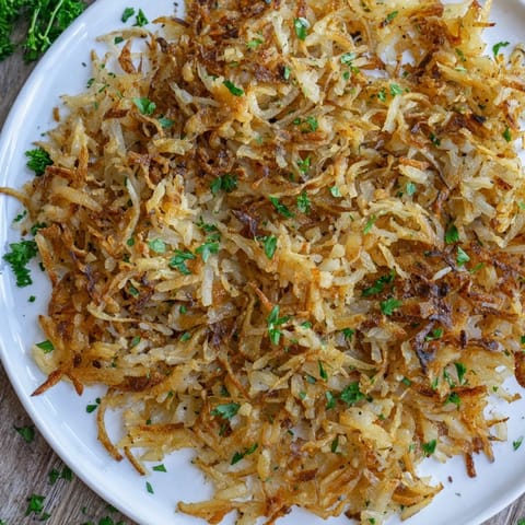 Crispy Shredded Potatoes Dish