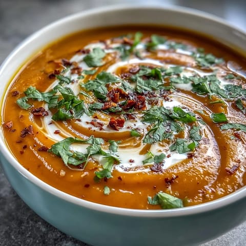 Creamy Carrot Celeriac Chilli Soup, a nourishing bowl perfect for cozy evenings.