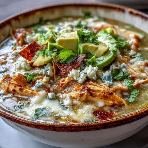 Creamy Chicken Tortilla Soup