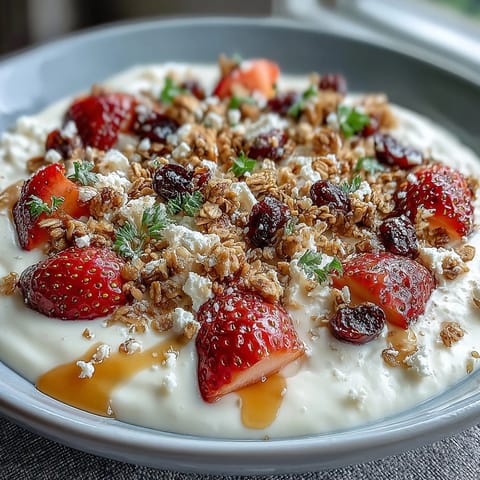 Cottage Cheese Breakfast Bowl