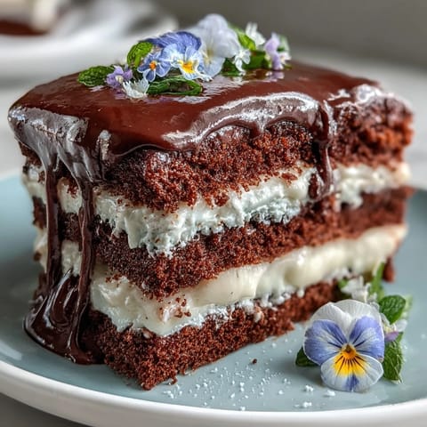 Spring Floral Drip Cake with Lemon Frosting: a beautiful layer cake with zesty lemon frosting, soft vanilla sponge, and vibrant edible flower decoration, topped with a delicate white chocolate drip.