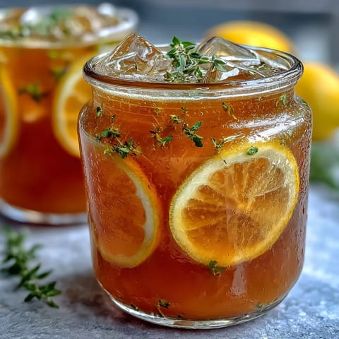 A vibrant pitcher of lavender honey lemonade, with fresh lemon slices and lavender sprigs adding a fragrant, floral touch.