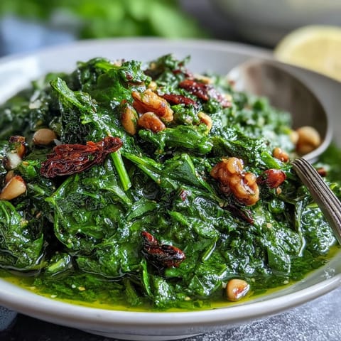 Vibrant dandelion pesto with garlic and pine nuts, spread on toasted baguette slices for a bright appetizer.