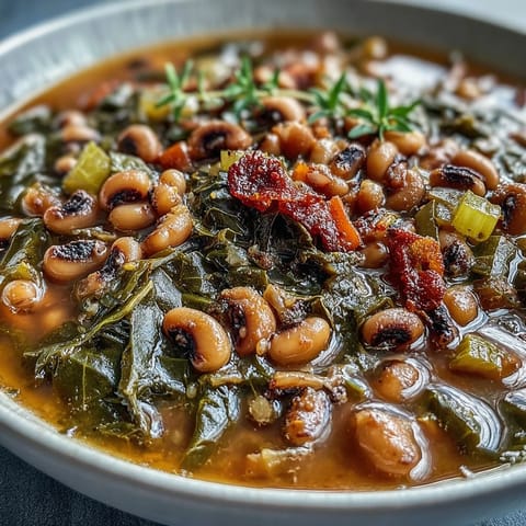 Black-Eyed Pea Collard Stew