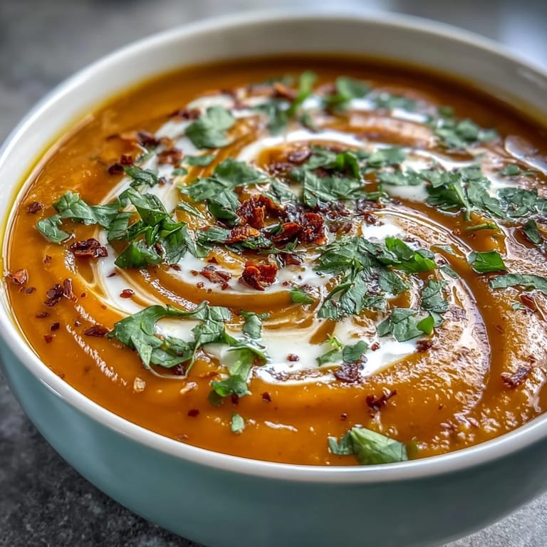 Creamy Carrot Celeriac Chilli Soup, a nourishing bowl perfect for cozy evenings.