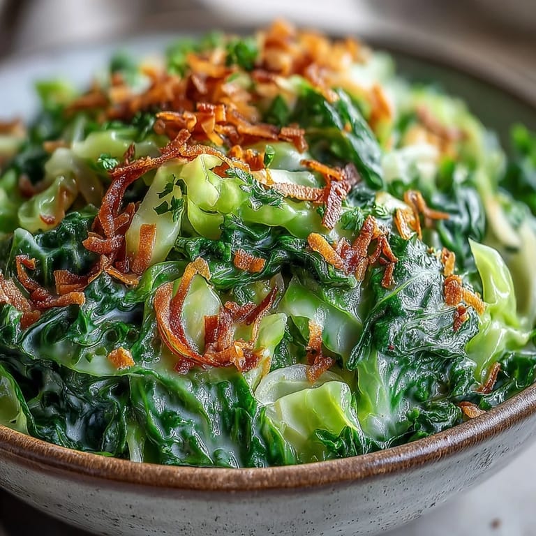 Savory Coconut Braised Cabbage served hot alongside fluffy rice, ready to pair with grilled meats or curries.