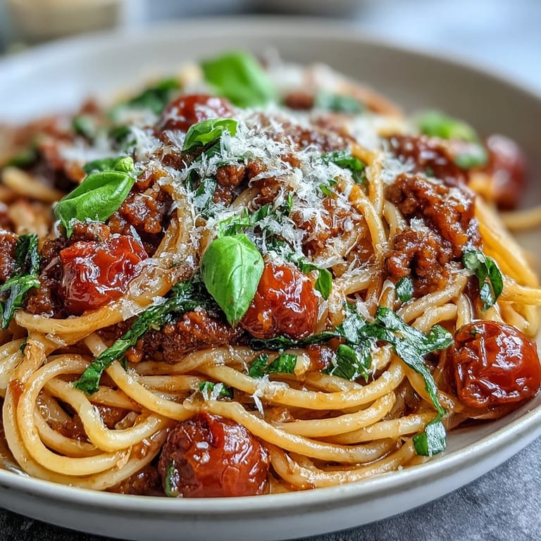 Steaming bowls of Italian Drunken Noodles showcase garlic, onion, and fresh basil, topped with grated Parmesan cheese for a savory finish.
