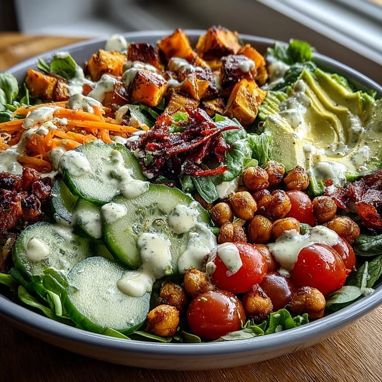 Drizzled with homemade tahini dressing, this hearty Breakfast Buddha Bowl makes a perfect savory start to your morning.