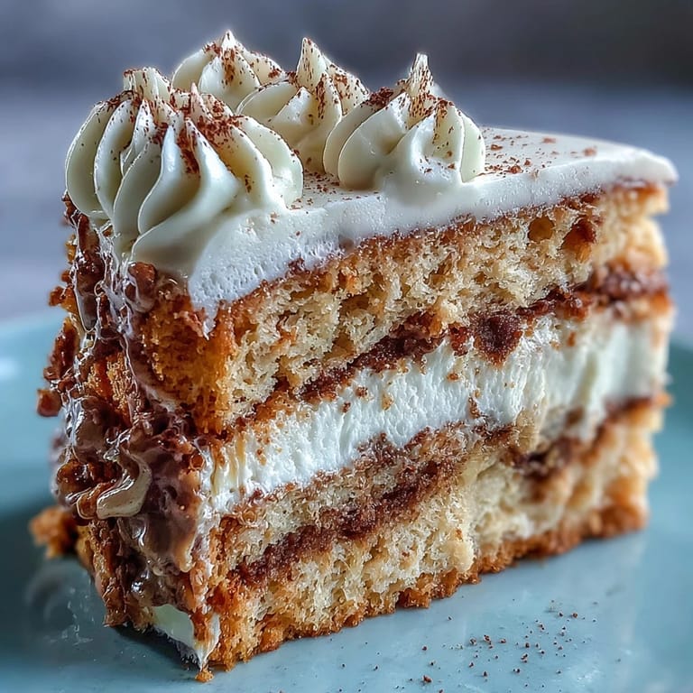 Freshly baked Japanese hojicha cake, airy sponge layers reveal a warm, smoky roasted tea aroma inside.