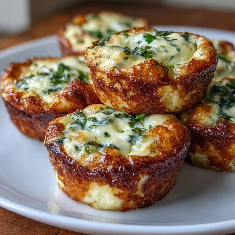 Protein-packed Cottage Cheese Egg Bites, light and savory, perfect for a healthy breakfast on the go.  