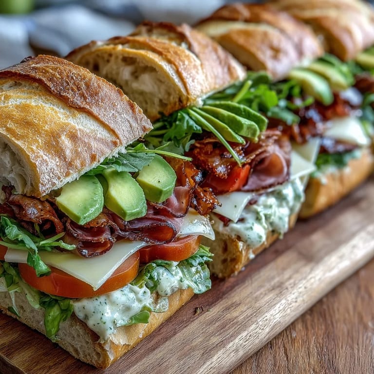 Build-Your-Own Loaded Deli Sandwich Board featuring assorted breads, deli meats, cheeses, and vibrant vegetable toppings.  