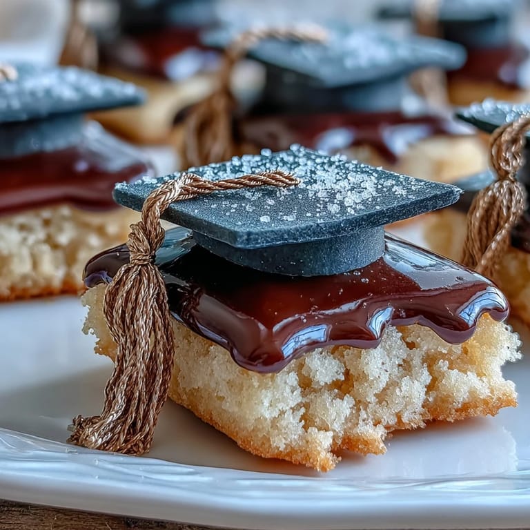 Sweet Graduation Cookies featuring intricate gold icing details for a special occasion.